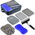 Custom Logo 7-Piece Car Wash and Detailing Kit with Carry Case