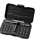 Professional 30-Piece Screwdriver Bit Set in Case