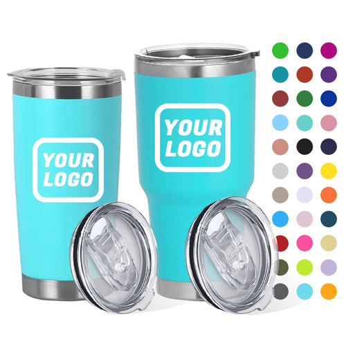 20oz and 30oz Custom Logo Tumbler in Multiple Colors