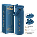 Vacuum Insulated Bottle with Flip-Spout Lid