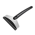 Stainless Steel Blade Ice Scraper with Rubber Squeegee Edge